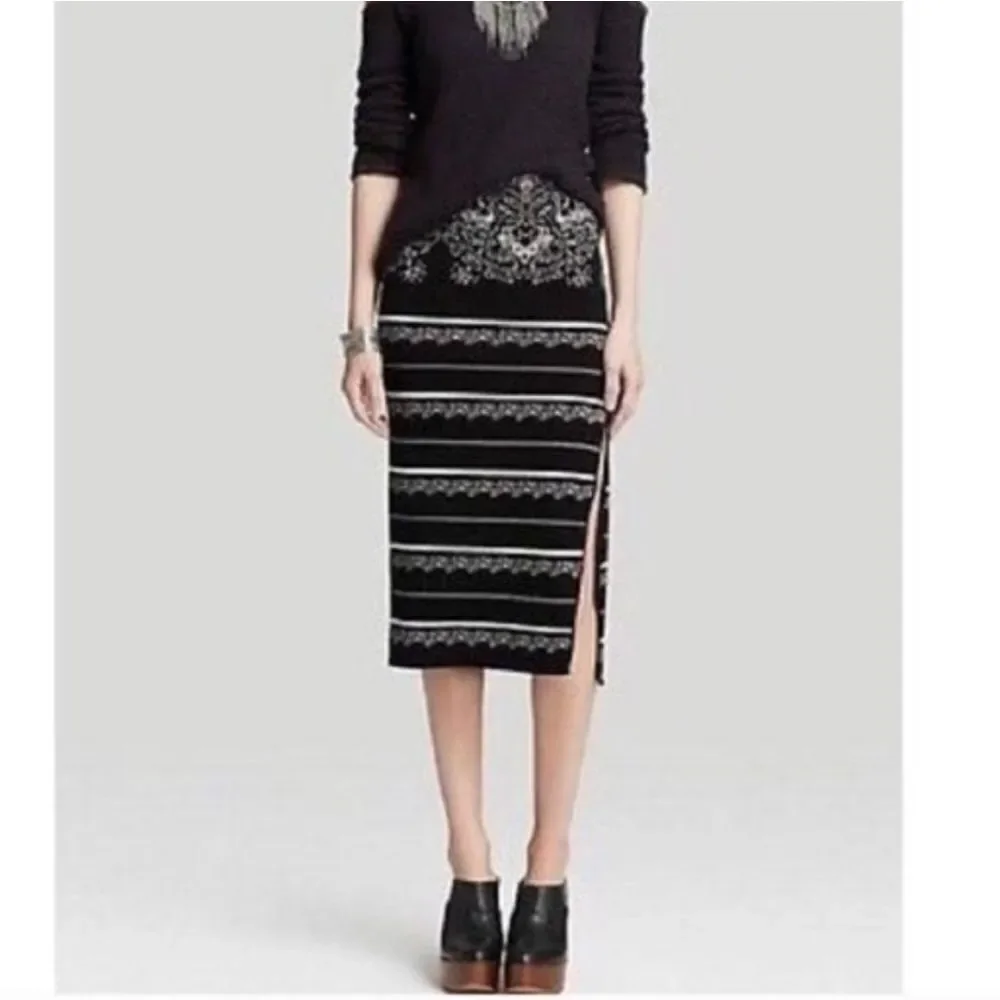 Free People Midi Skirt